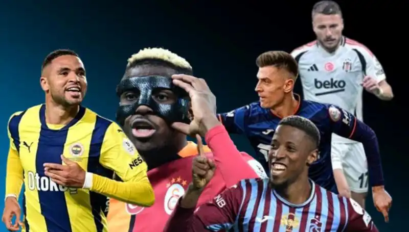 Süper Lig'de Gol Krallığı Yarışında Öne Çıkan İsimler ve Performansları