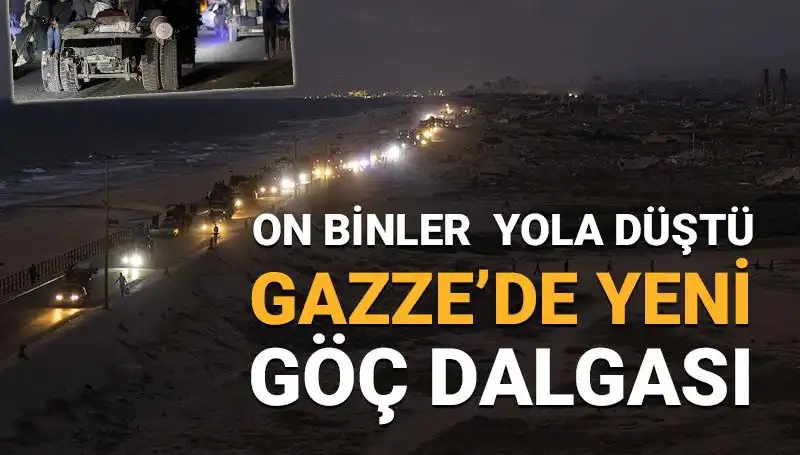 Gazze'de Yeni Göç Dalgası: İnsanlar Umut İçin Sınırları Aşıyor
