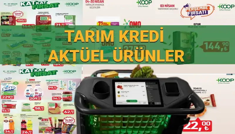 Tarım Kredi Marketleri'nden Nisan’a Özel Havalı İndirimler