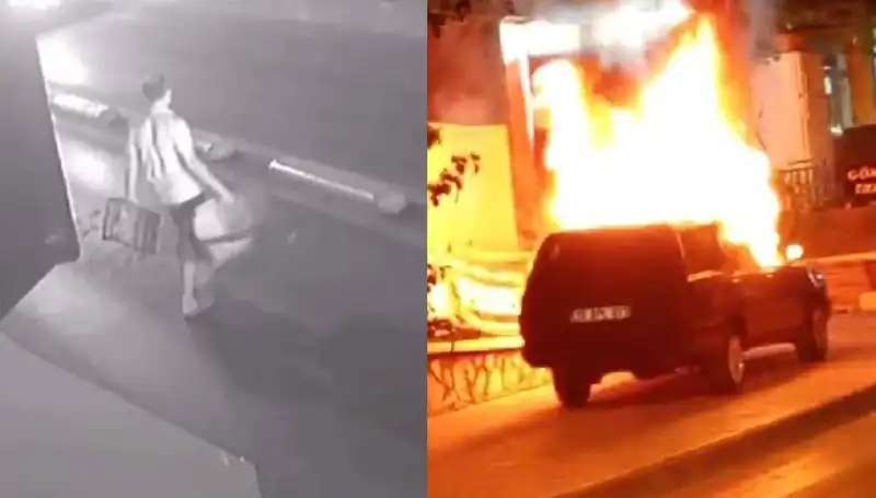 Boşanmak Üzere Olduğu Eşinin Arabasını Yakan Adam Yakalandı