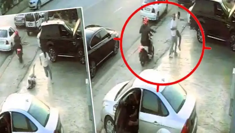 Denizli'de Sokak Ortasında Motosikletli İnfaz: O Anlar Kamerada!